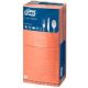  Tork Advanced szalvéta 1/4 hajtogatott, 2 rétegű 33x33cm terrakotta  (477216) 