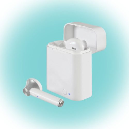  Somogyi Bluetooth TWS fülhallgató dokkolóval fehér  (TWS 1/SL) 