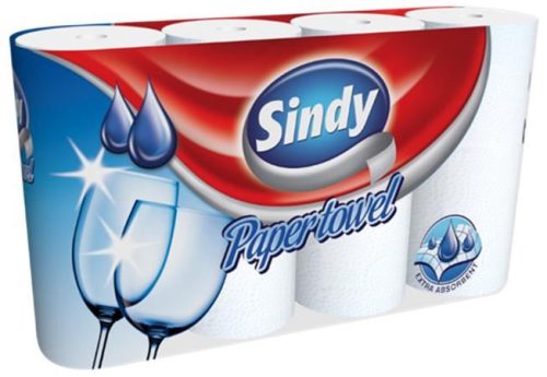  Sindy háztartási papírtörlő 2 rétegű, 4 tekercses (KKC2004018) 