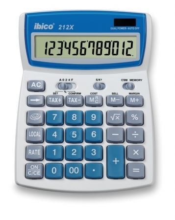  Ibico 212X asztali számológép 