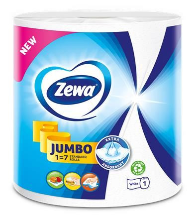  Zewa Jumbo White kéztörlő, tekercses 325lap (568884) 