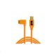 TetherPro USB 3.0 A male -> Micro B Right Angle kábel 4.6m narancssárga (CU61RT15-ORG) 