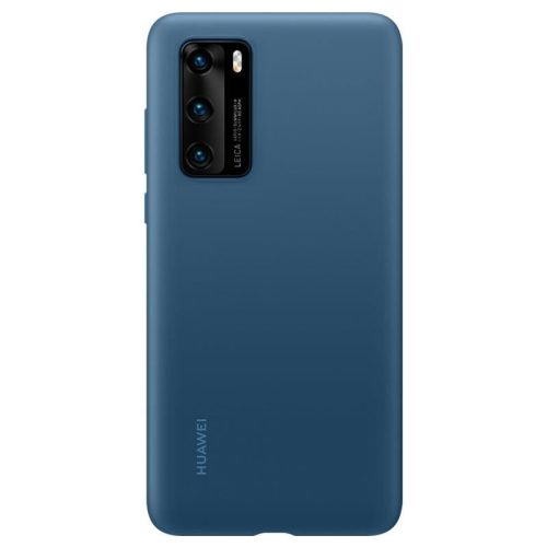  Huawei P40 szilikon hátlaptok kék (51993721) 
