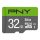  32GB microSDHC PNY Elite U1 + adapter (P-SDU32GU185GW-GE) 