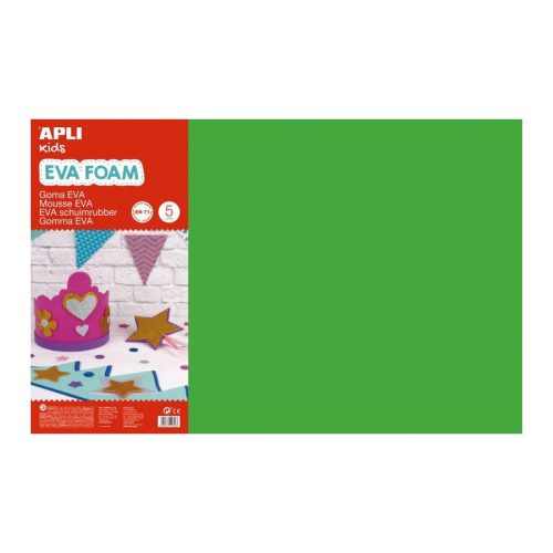  Apli "EVA foam" moosgumi 400x600mm zöld (12761) 
