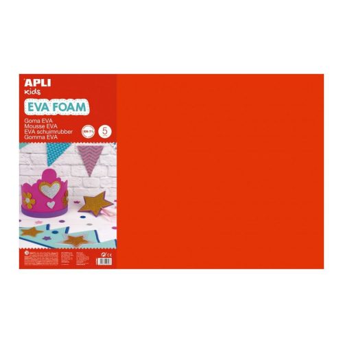 Apli "EVA foam" moosgumi 400x600mm piros (12756) 