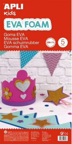  Apli "EVA foam" moosgumi 400x600mm fehér (12769) 