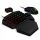  Redragon K585 egykezes Gaming billentyűzet, M721-Pro egér és GA200 konzol adapter fekete (K585RGB-BB) 
