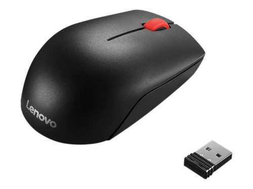  Lenovo Essential Compact vezeték nélküli egér fekete (4Y50R20864) 
