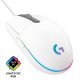  Logitech G102 LIGHTSYNC gaming egér fehér (910-005824) 