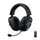  Logitech PRO X Wireless Lightspeed Gaming Headset zajszűrős fekete (981-000907) 