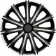  Argo 14"-os Nero dísztárcsa szett ezüst-fekete (4db) (ARG14NERO-SB) 