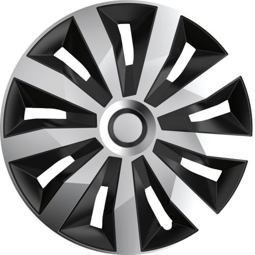  Argo 14"-os Penta dísztárcsa szett ezüst-fekete (4db) (ARG14PENTA-SB) 