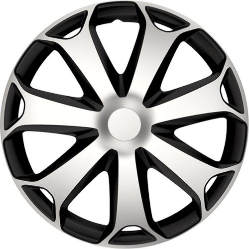  Argo 15"-os Mega dísztárcsa szett ezüst-fekete (4db) (ARG15MEGA-SB) 