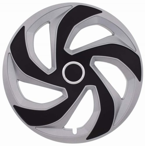  Jestic 15"-os Rex Ring dísztárcsa szett ezüst-fekete (4db) (JES15REXRM) 