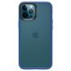  Spigen CYRILL Apple iPhone 12 Pro Max tok Color Brick Linen Blue - áttetsző-kék (ACS01647) 