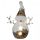  Somogyi KDC 29 LED-es kerámia figura, Hóember 