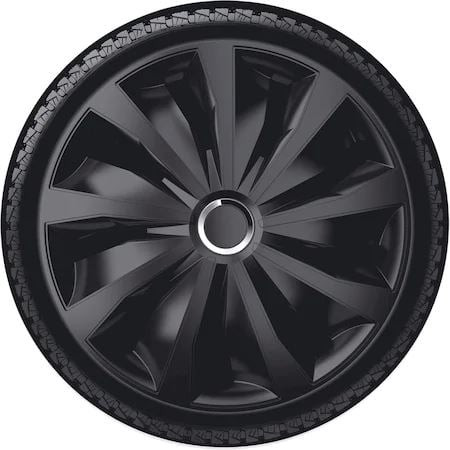  Argo 16"-os Grip Pro dísztárcsa szett fekete (4db) (ARG16GRIP-PB) 