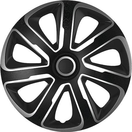  Argo 16"-os Livorno Carbon dísztárcsa szett ezüst-fekete (4db) (ARG16LIVORNO-CSB) 