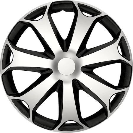  Argo 16"-os Mega dísztárcsa szett ezüst-fekete (4db) (ARG16MEGA-SB) 