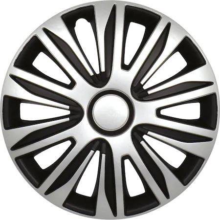  Argo 16"-os Nardo dísztárcsa szett ezüst-fekete (4db) (ARG16NARDO-SB) 