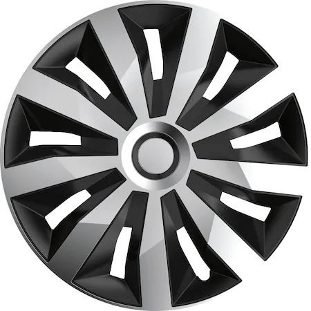  Argo 16"-os Penta dísztárcsa szett ezüst-fekete (4db) (ARG16PENTA-SB) 