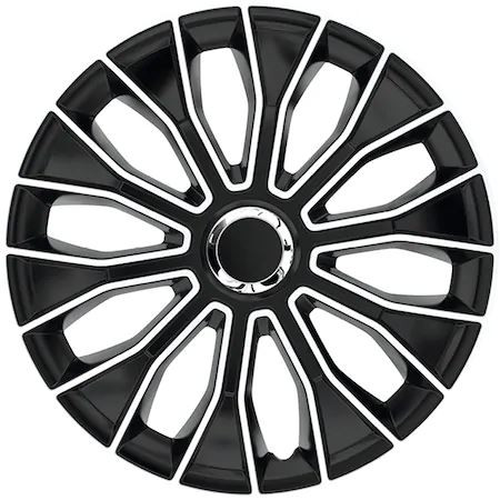  Argo 16"-os Voltec Pro dísztárcsa szett fehér-fekete (4db) (ARG16VOLTEC-PWB) 