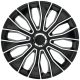  Argo 16"-os Voltec Pro dísztárcsa szett fehér-fekete (4db) (ARG16VOLTEC-PWB) 
