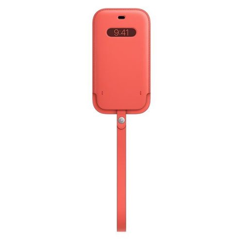  Apple MagSafe-rögzítésű bebújtatós iPhone 12/12 Pro bőrtok pink citrus (mhya3zm/a) 