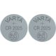  CR2025 lítium gombelem, 3 V, 170 mAh, 2 db, Varta BR2025, DL2025, ECR2025, KCR2025, KL2025, KECR2025, LM2025 