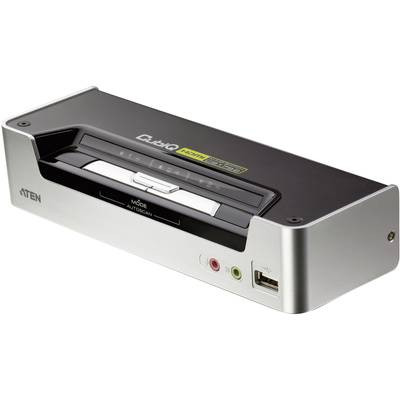  2 portos USB-s KVM switch, (billentyűzet, video, egér) elosztó, HDMI elosztó és USB 2.0 Hub Aten CS1792-AT-G 
