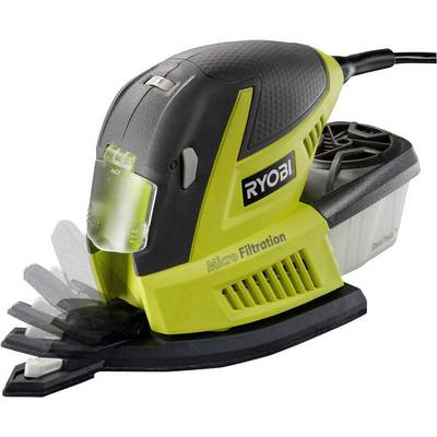  Ryobi RMS180-S 5133002907 Multifunkciós csiszoló Tartozékokkal, Táskával 100 W 100 x 168 mm, 92 x 185 mm 