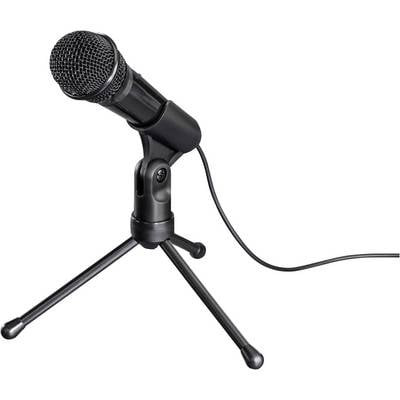  Számítógépes mikrofon Hama MIC-935 Allround Fekete Vezetékes Állvánnyal 