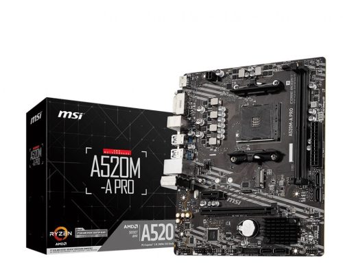  MSI A520M-A PRO alaplap 