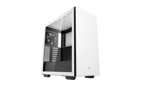  Deepcool CH510 táp nélküli ablakos ház fehér (R-CH510-WHNNE1-G-1) 