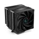  Deepcool AK620 ZERO DARK univerzális CPU hűtő (R-AK620-BKNNMT-G-1) 