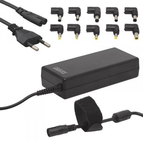  Delight Univerzális laptop/notebook töltő adapter tápkábellel  (55360) 