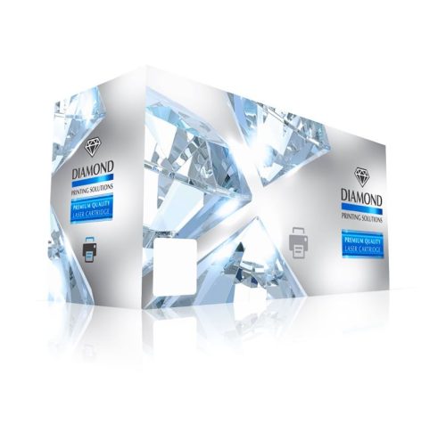  Diamond HP CF217A utángyártott toner fekete chipes 