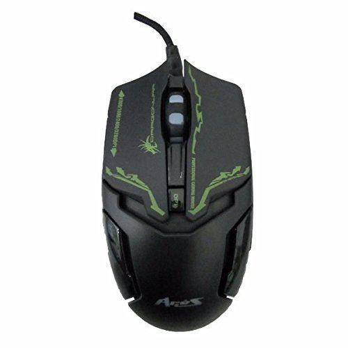  Dragon War ELE-G10 ARES Gaming Blue-Sensor egér fekete USB 