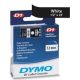  DYMO "D1" Feliratozógép szalag 12 mm x 7 m fehér-fekete (GD45021) 