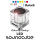  Easypix Urban Monkey LED Bluetooth SoundCube telefon kihangosító és hangszóró+LED világítás (000232) 