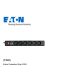  Eaton PS6D Protection Strip 6 DIN túlfeszültség-védő elosztó 