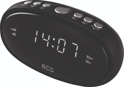  ECG RB 010 Rádiós ébresztőóra fekete 