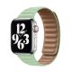  Utángyártott Apple Watch műbőr pánt szíj, 42/44/45mm keki (69351) 