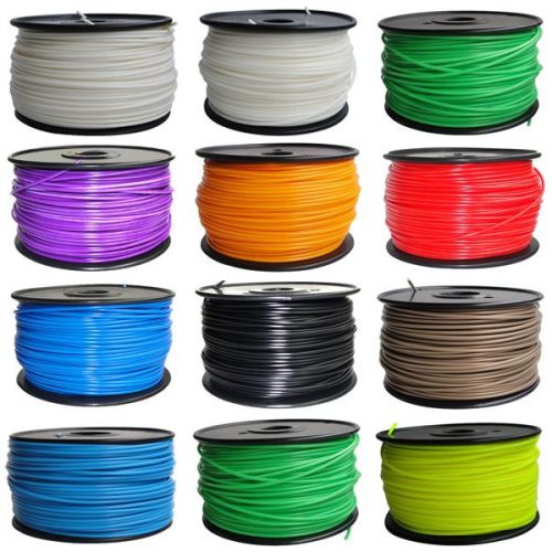  3D nyomtató filament 1,75 mm PLA ezüst (3DFILAMPLA175S) 