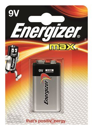  Energizer Max 9V elem (1db/csomag)  (E300115902) 