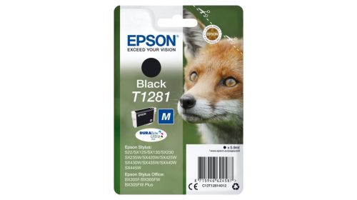  Epson T1281 DURABrite Ultra tintapatron fekete (C13T12814012) 