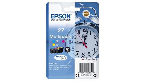  Epson 27 DURABrite Ultra tintapatron 3 színű (C13T27054012) 