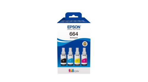  Epson 664 EcoTank 4-színű tinta multipack (C13T66464A) 