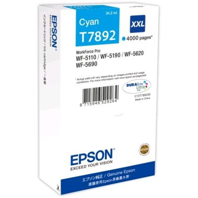  Epson T7892 XXL kék patron (C13T789240) 